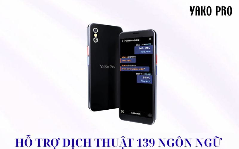 Máy Thông Dịch Tiếng Indonesia YaKo Pro